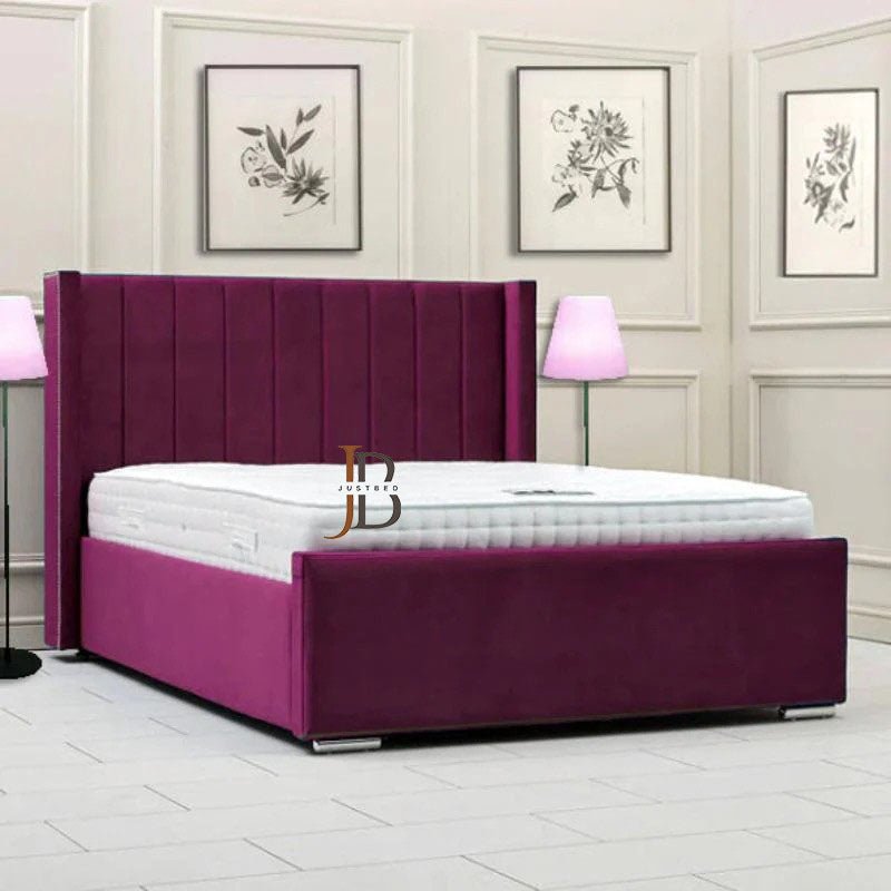 Nina Wingback Bed Frame - JustBed