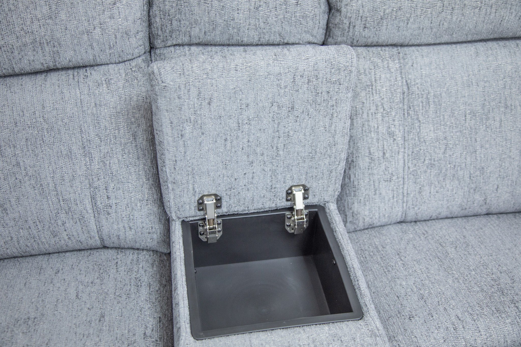 Owen Recliner Electric Large Corner Sofa In Grey - JustBed