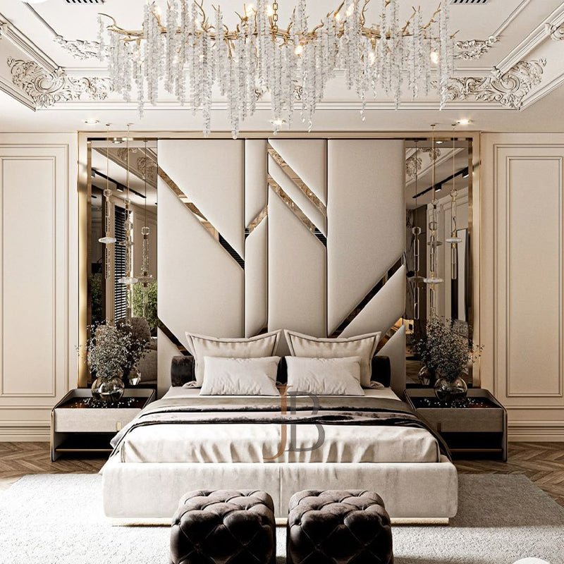 Palacio Upholstered Bed With Ceiling Headboard - JustBed
