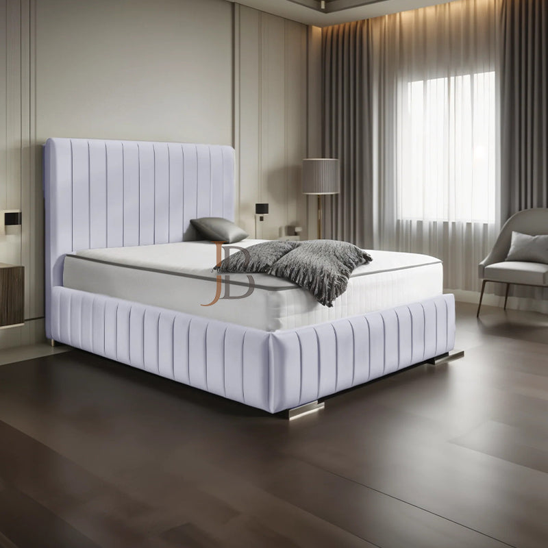 Isabella Panel Upholstered Bed Frame