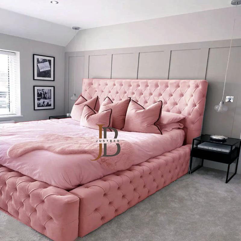 Pink Ambassador Bed Frame - JustBed