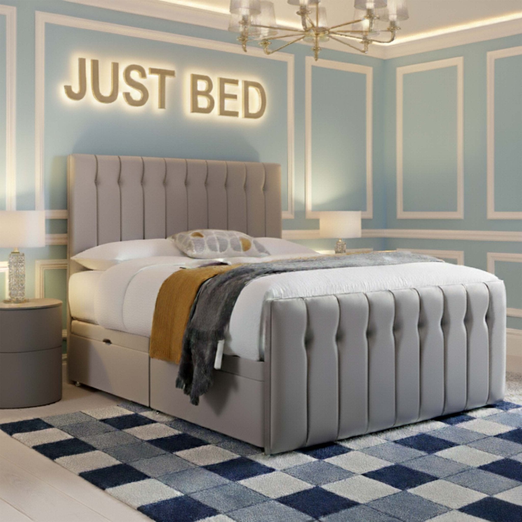 Polaris Divan Ottoman Bed Frame - JustBed