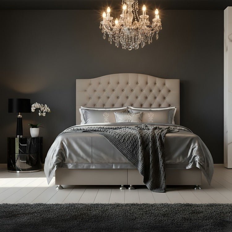 Primo Divan Ottoman Bed Frame With Stylish Headboard - JustBed