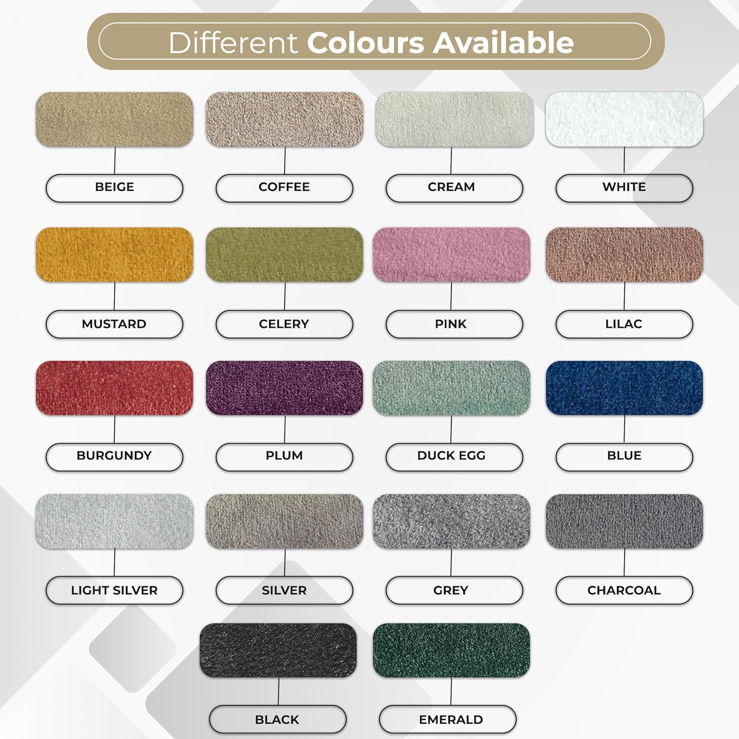 Ruby Upholstered Headboard For Divan Base