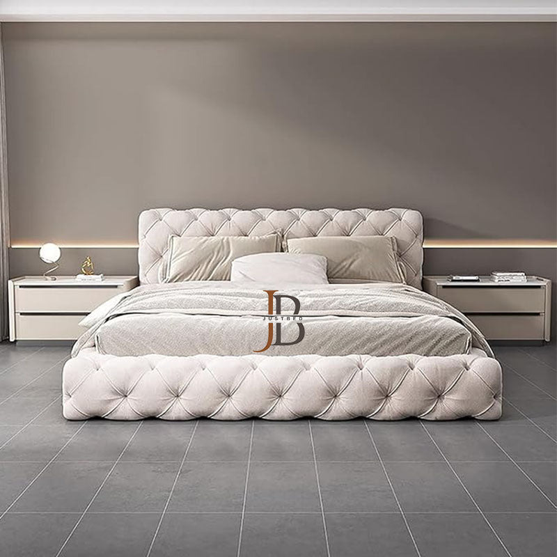 Savoy Mini Ambassador Bed With Short Chunky Headboard - JustBed