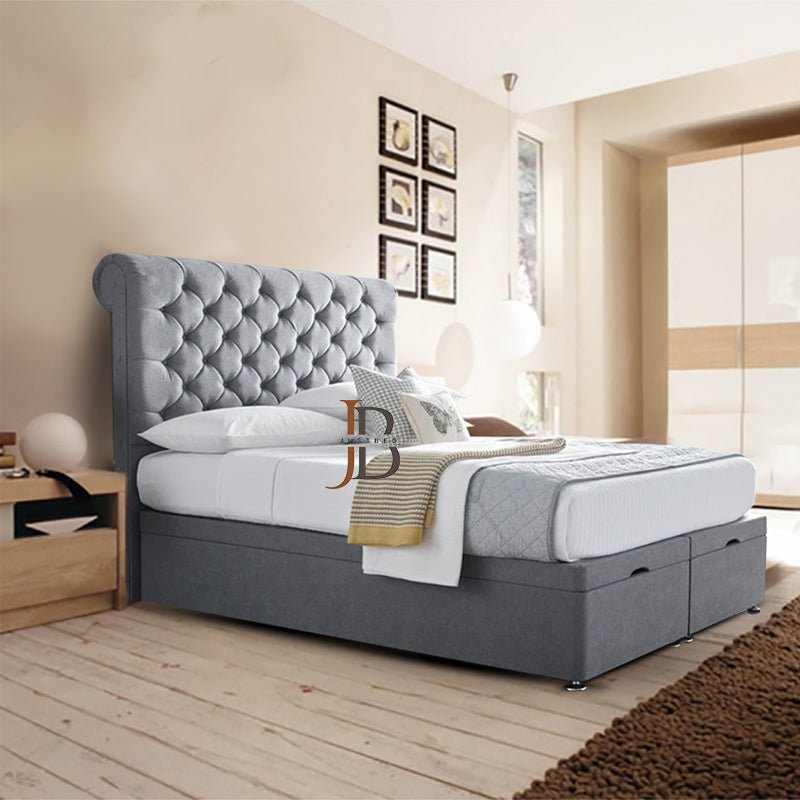 Shoreditch Divan Ottoman Bed FrameStore - JustBed