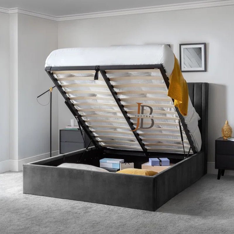 Somerset Linestyle Gas Lift Bed Frame - JustBed