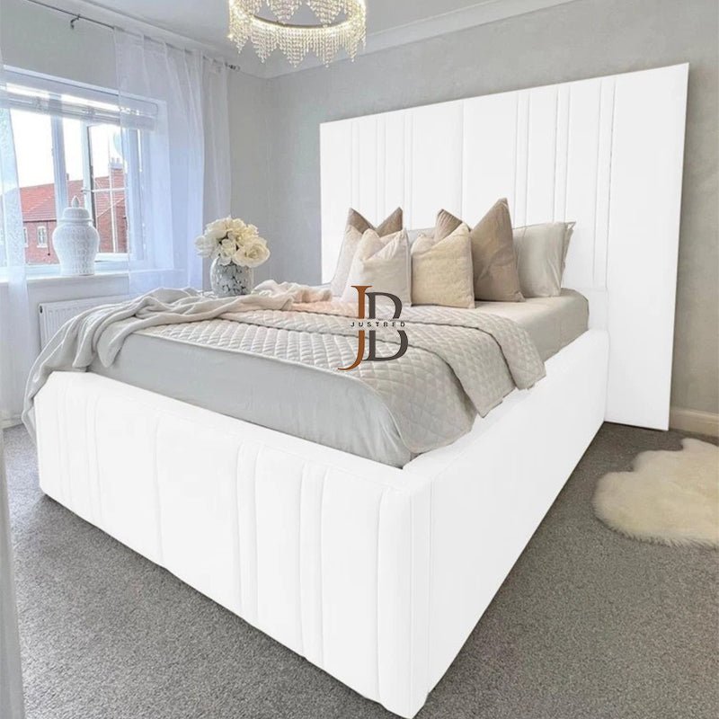 Sorreno Bed Frame With High Base and Headboard - JustBed