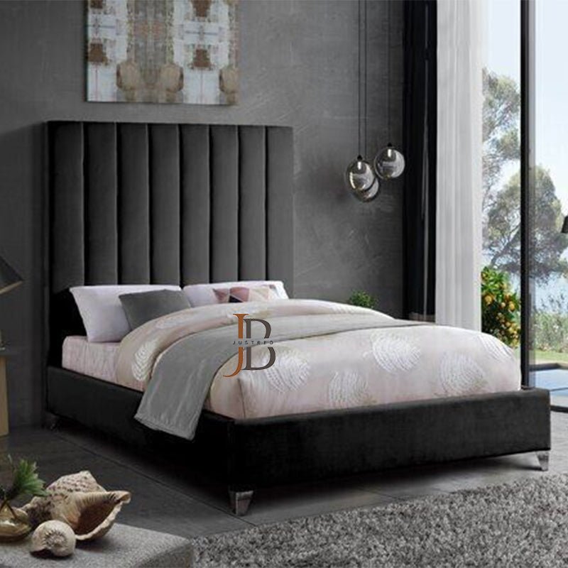 Steel Linestyle Bed Frame - JustBed