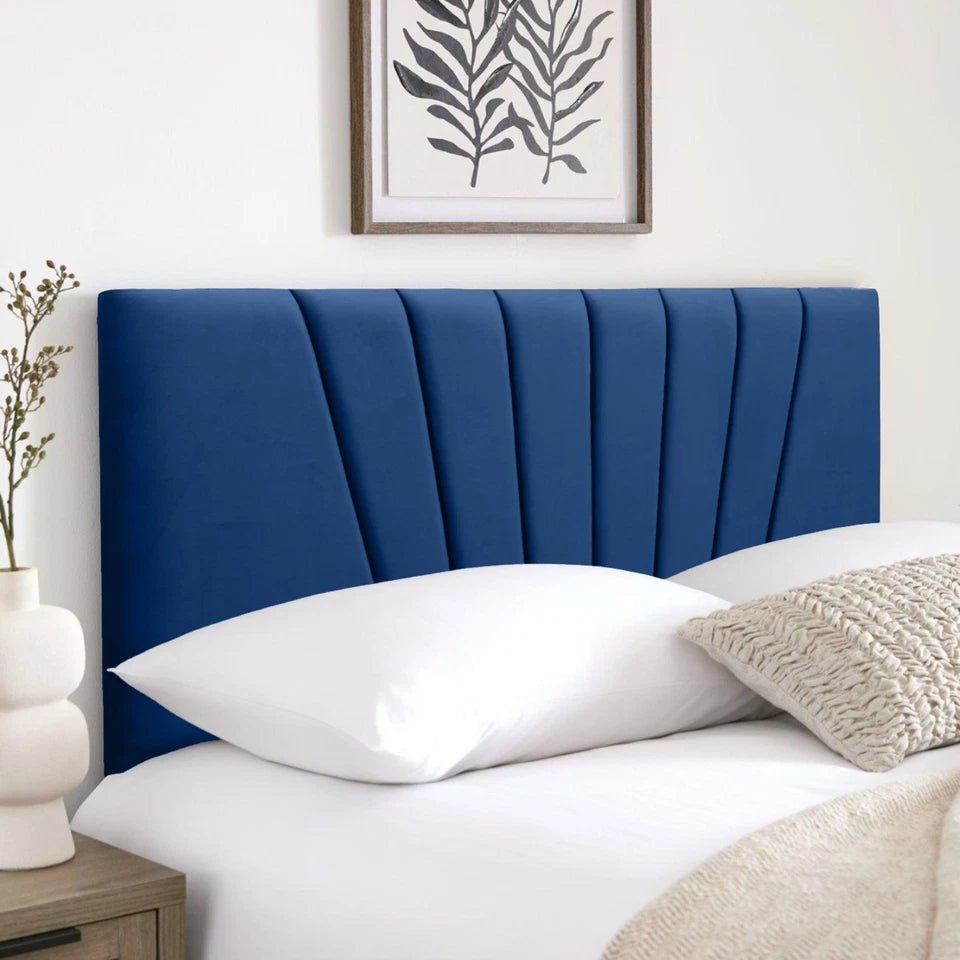 Sunrise Plush Velvet Headboard - JustBed