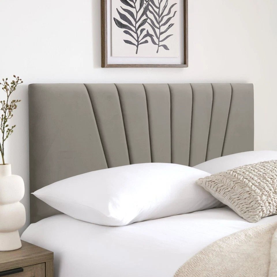 Sunrise Plush Velvet Headboard - JustBed