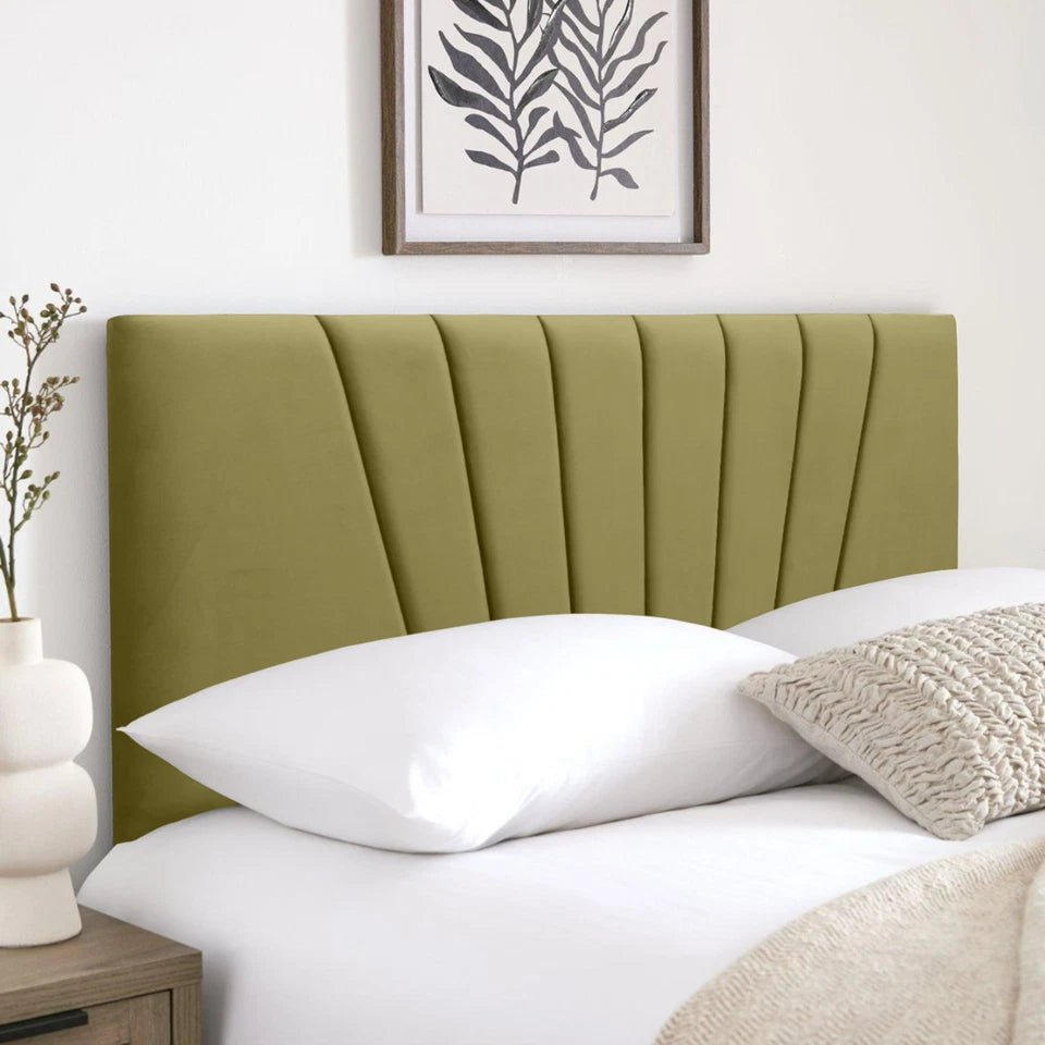 Sunrise Plush Velvet Headboard - JustBed