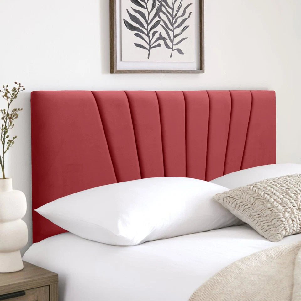 Sunrise Plush Velvet Headboard - JustBed