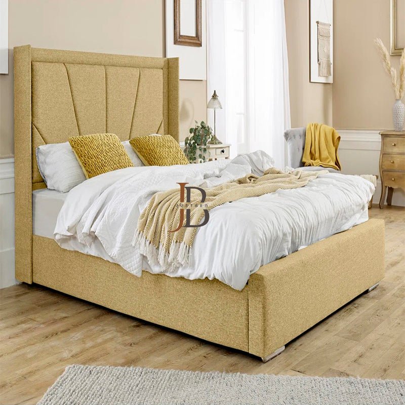 Sunshine Wingback Bed Frame - JustBed