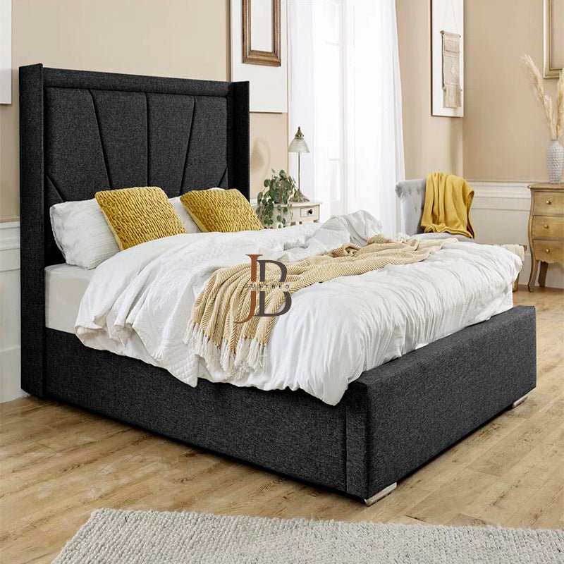 Sunshine Wingback Bed Frame - JustBed