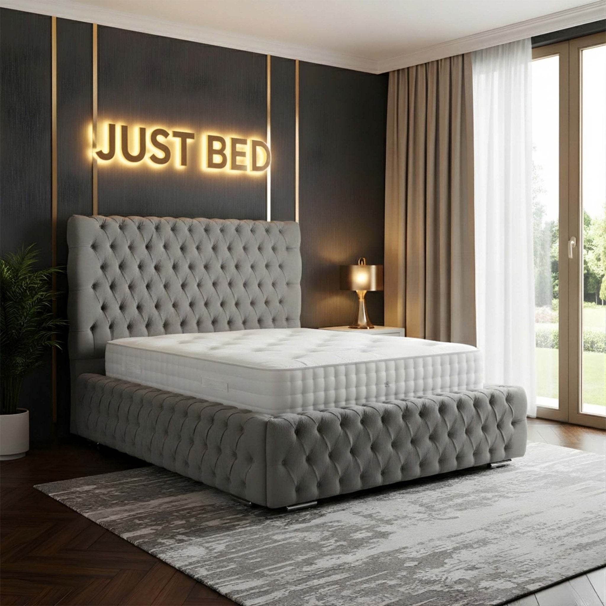Sweet Dreams Upholstered Ambassador Bed Frame - JustBed