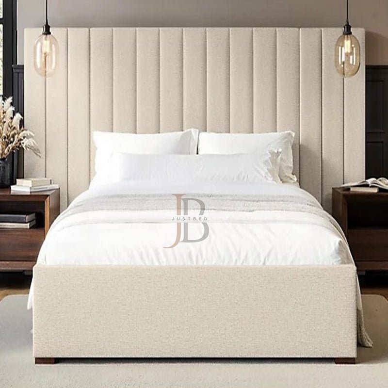 Theron Hotel Bed With Paneled Headboard - JustBed