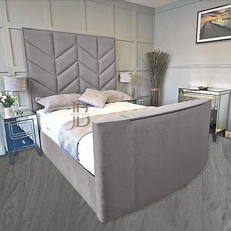 Alexis Upholstered TV Bed Frame