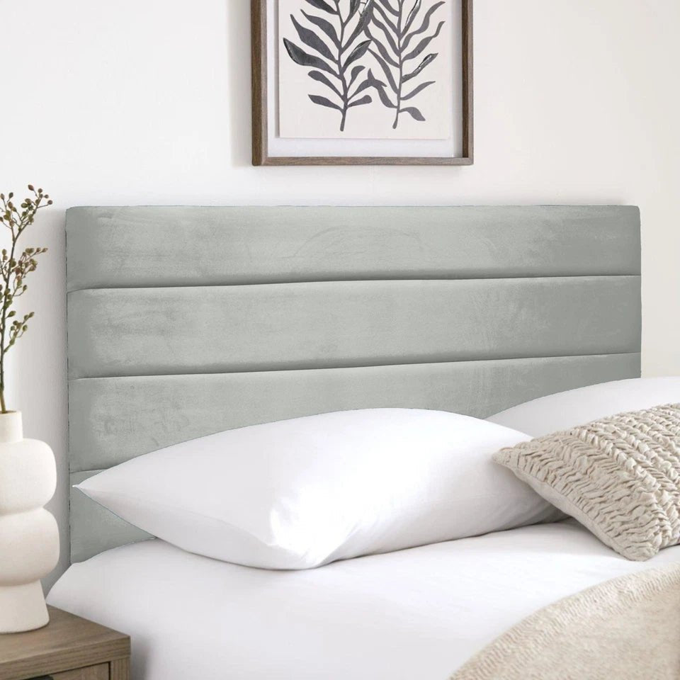 Venice Plush Velvet Headboard For Divan Beds - JustBed