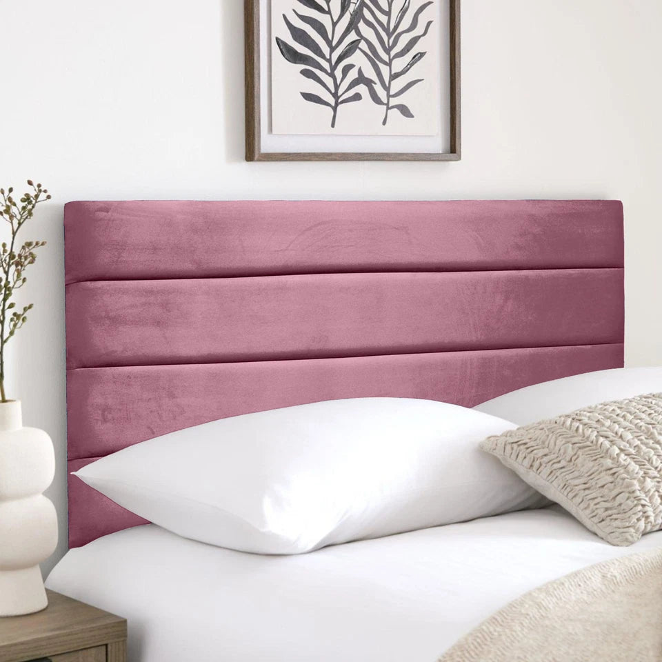 Venice Plush Velvet Headboard For Divan Beds