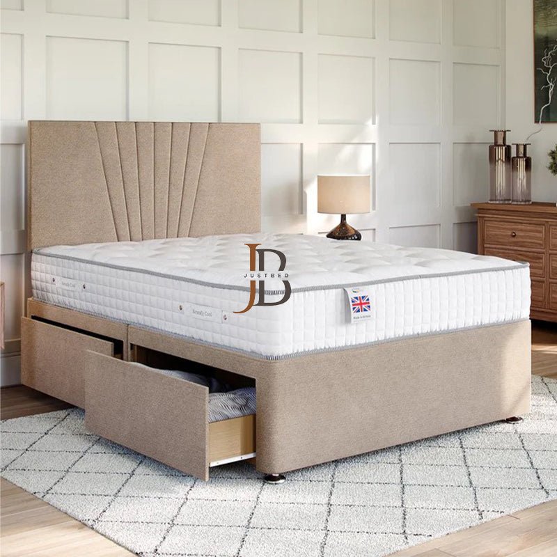 Victorian Sunrise Divan Bed Frame - JustBed