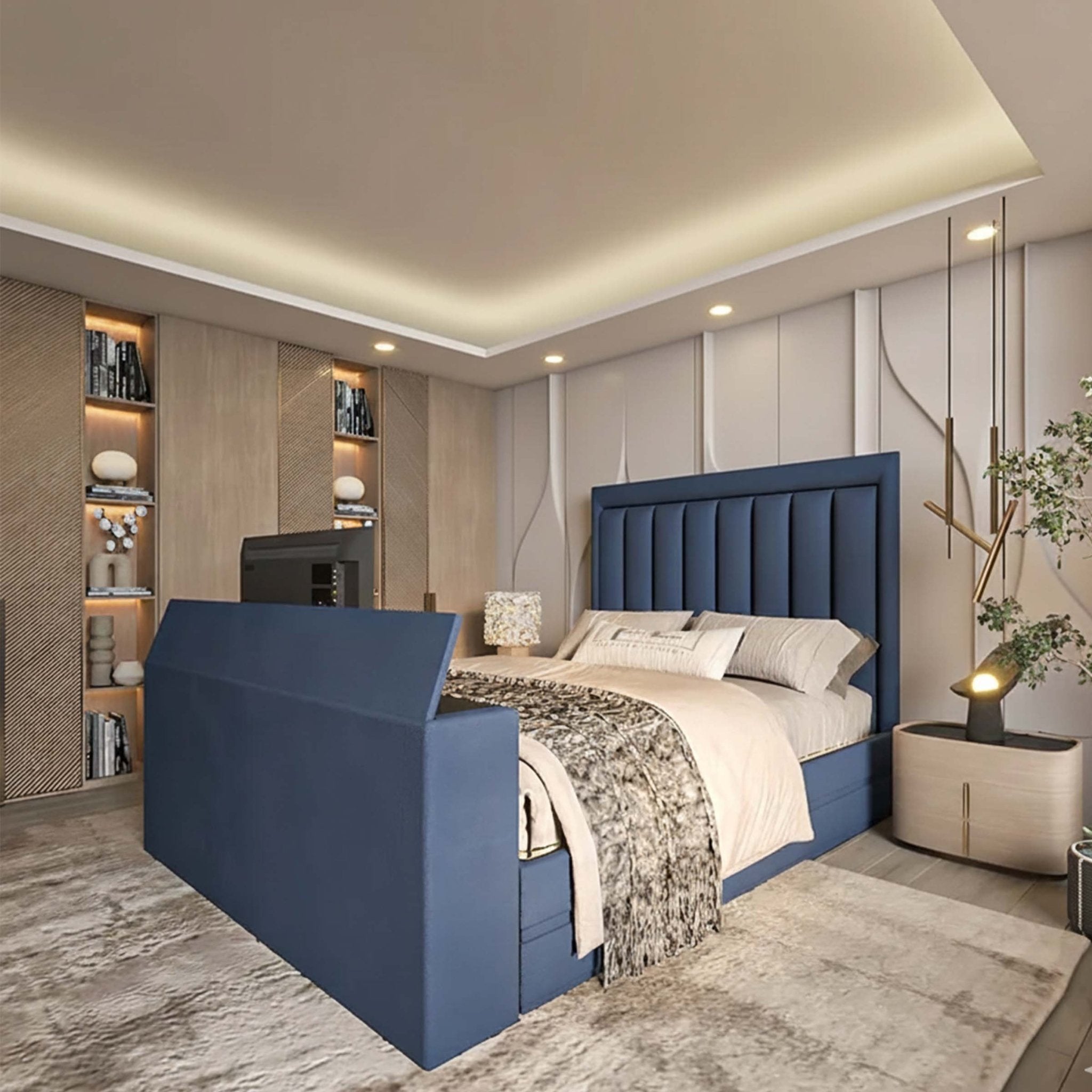 Wilson Luxury TV Bed Frame - JustBed