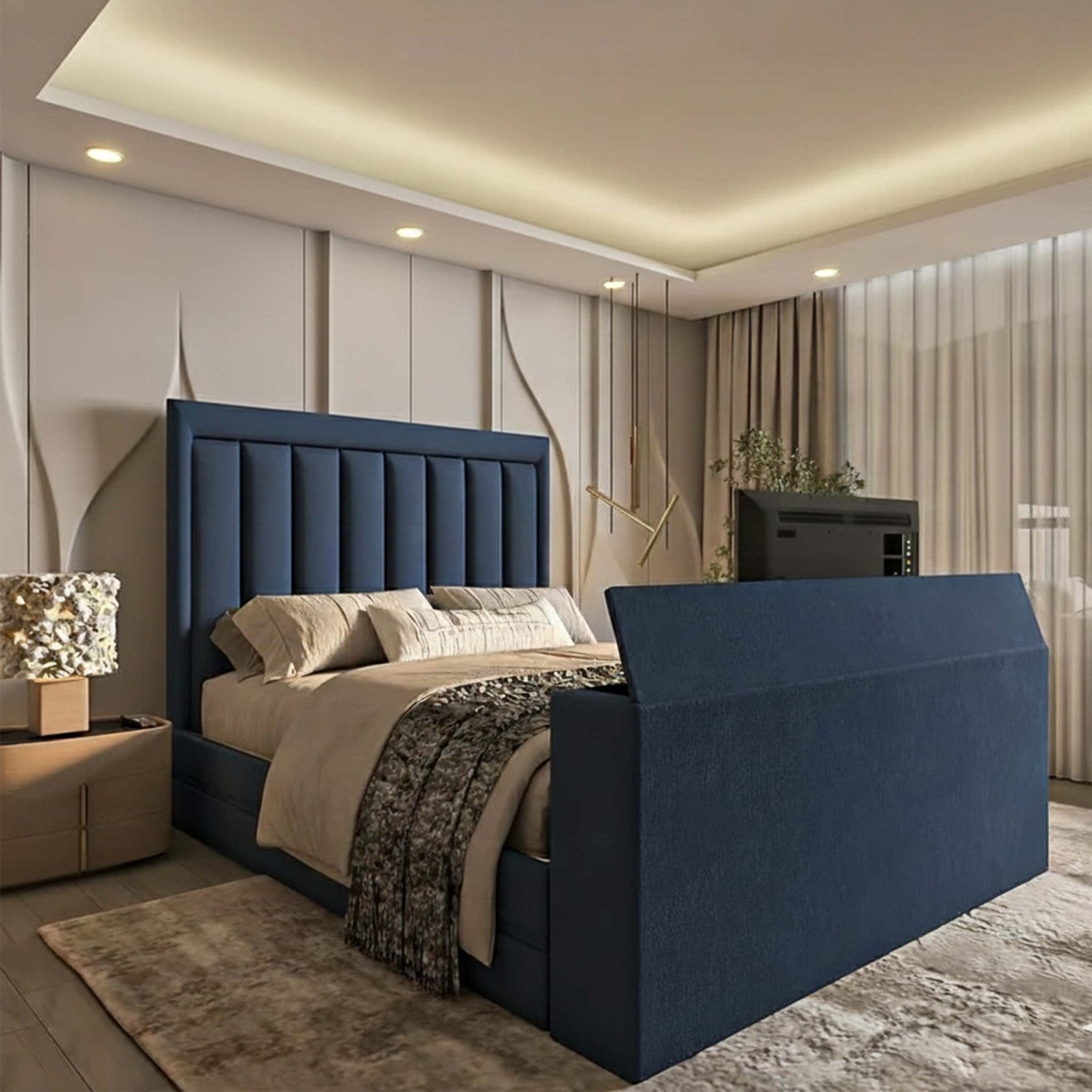 Wilson Luxury TV Bed Frame - JustBed