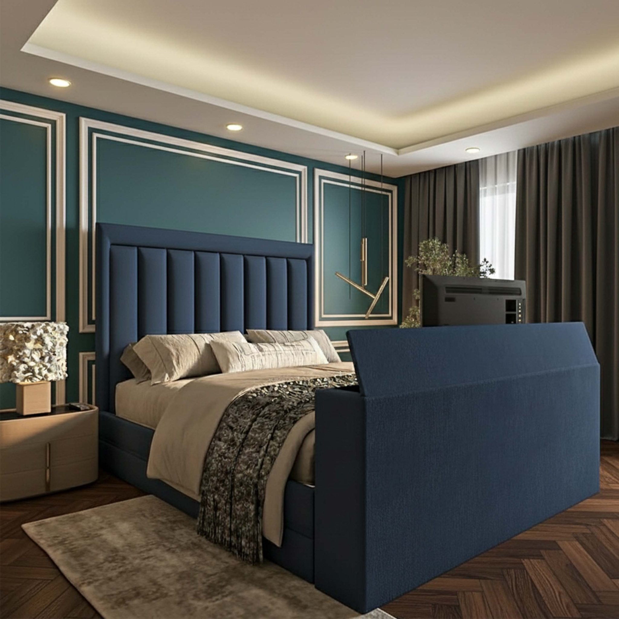 Wilson Luxury TV Bed Frame - JustBed